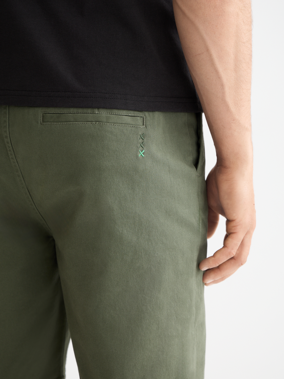 Dark Slate Gray מכנסיים קצרים לגברים Stuart SCOTCH & SODA