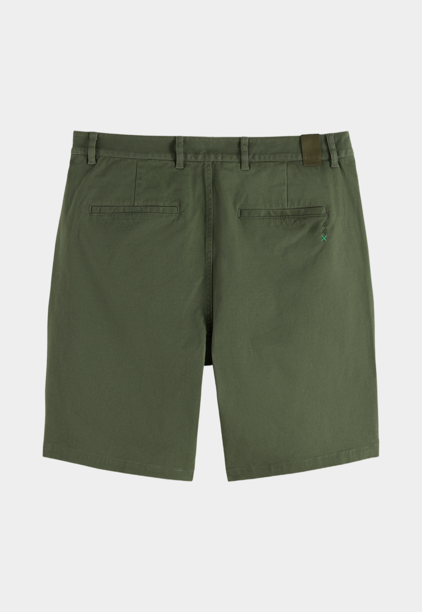 Dark Olive Green מכנסיים קצרים לגברים Stuart SCOTCH & SODA