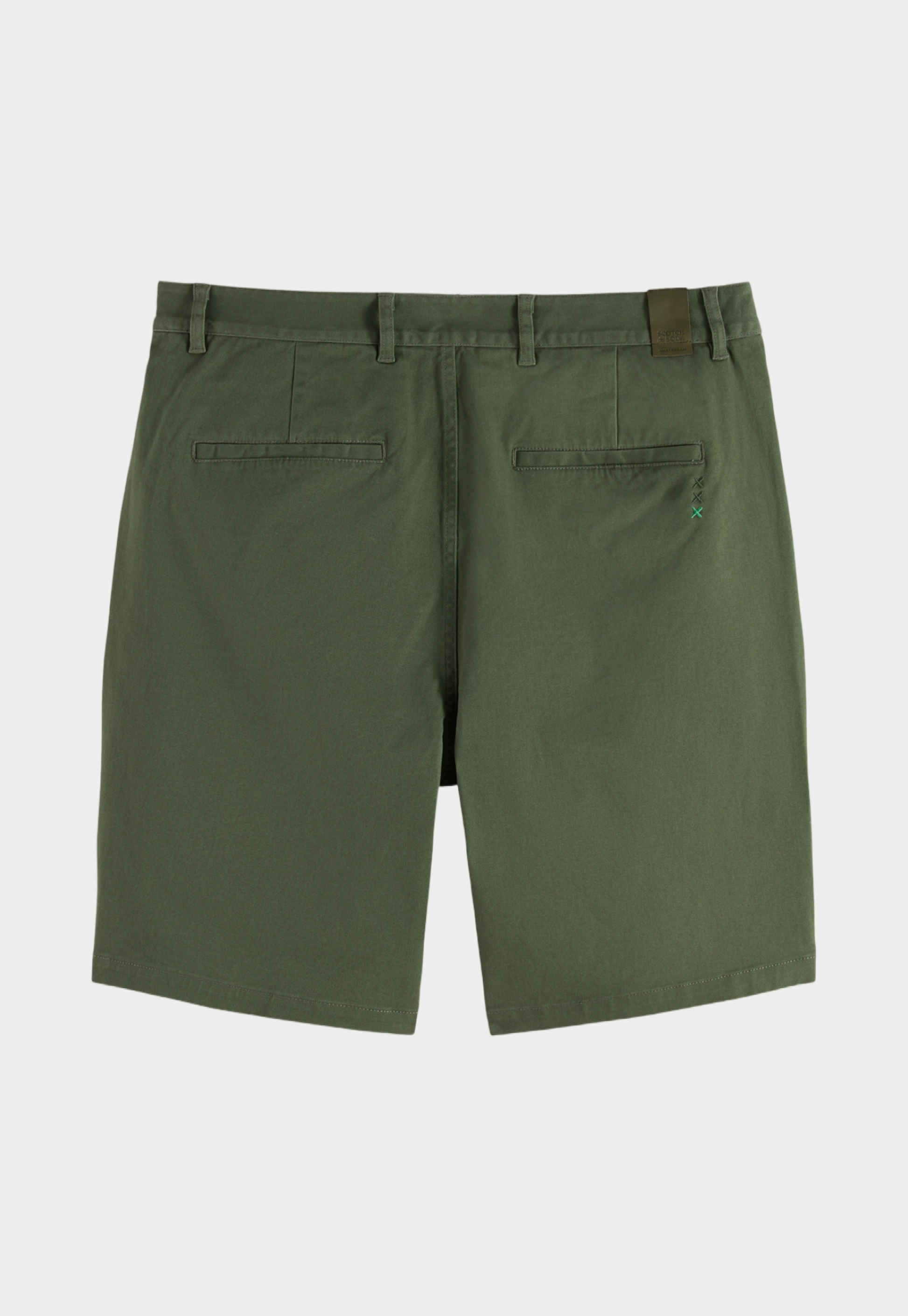 Dark Olive Green מכנסיים קצרים לגברים Stuart SCOTCH & SODA