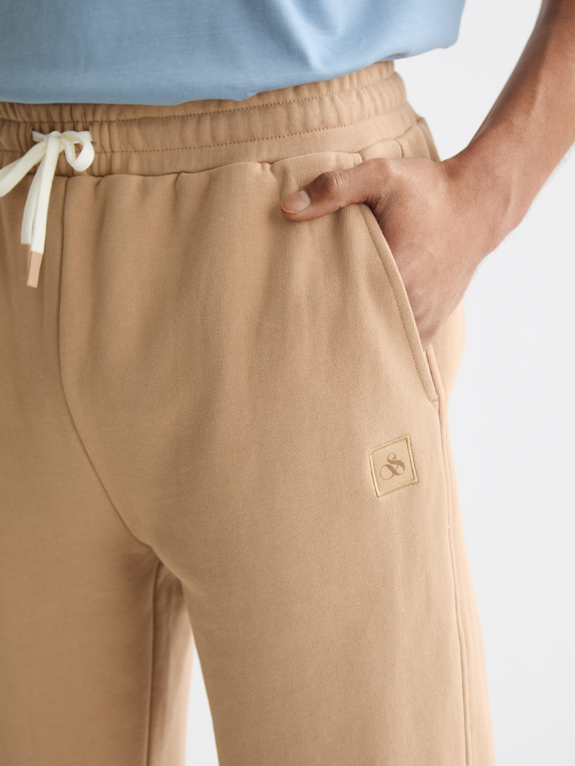 Rosy Brown מכנסי טרנינג לגברים SCOTCH & SODA