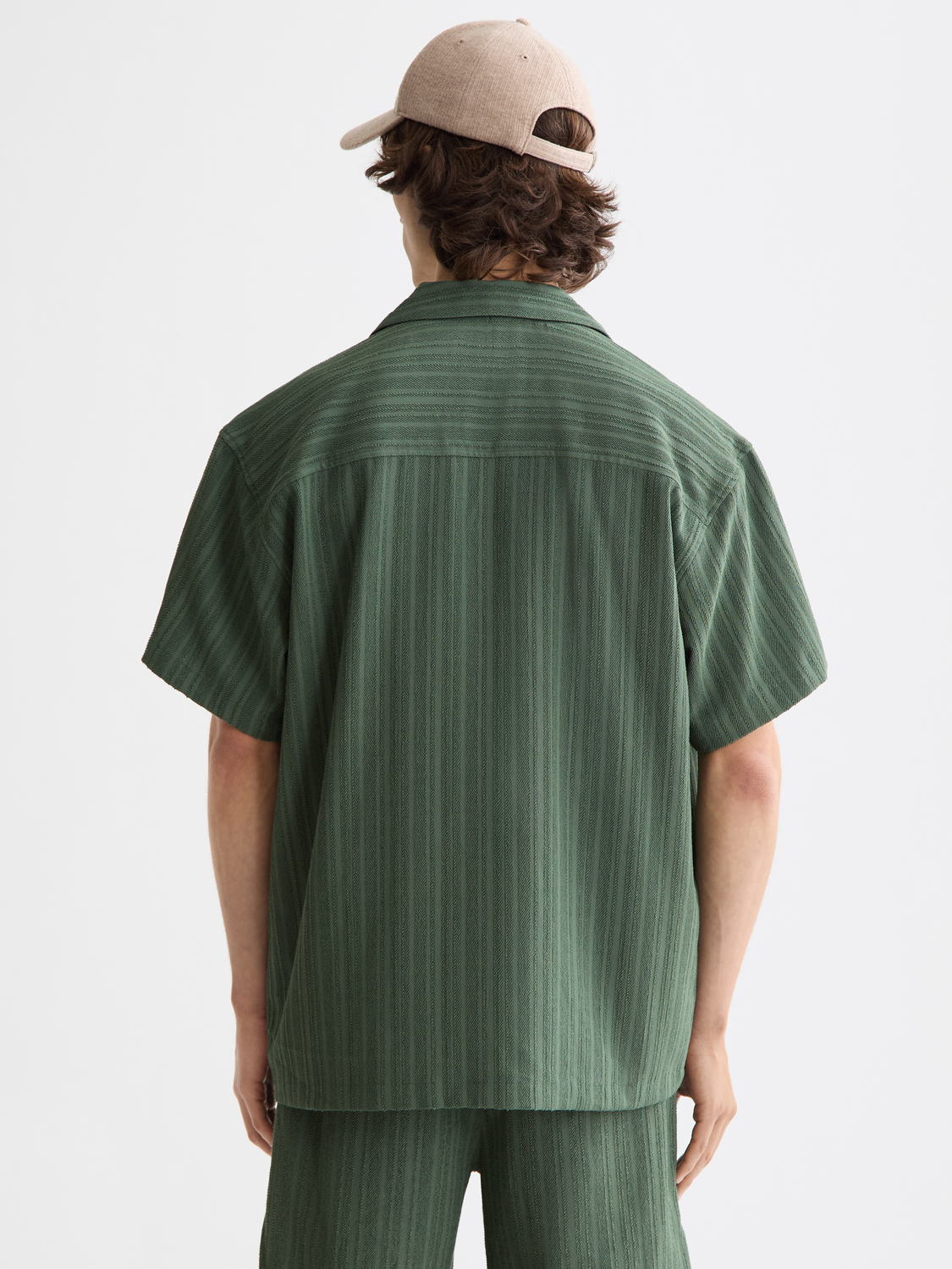 Lavender חולצה מכופתרת קצרה לגברים SCOTCH & SODA