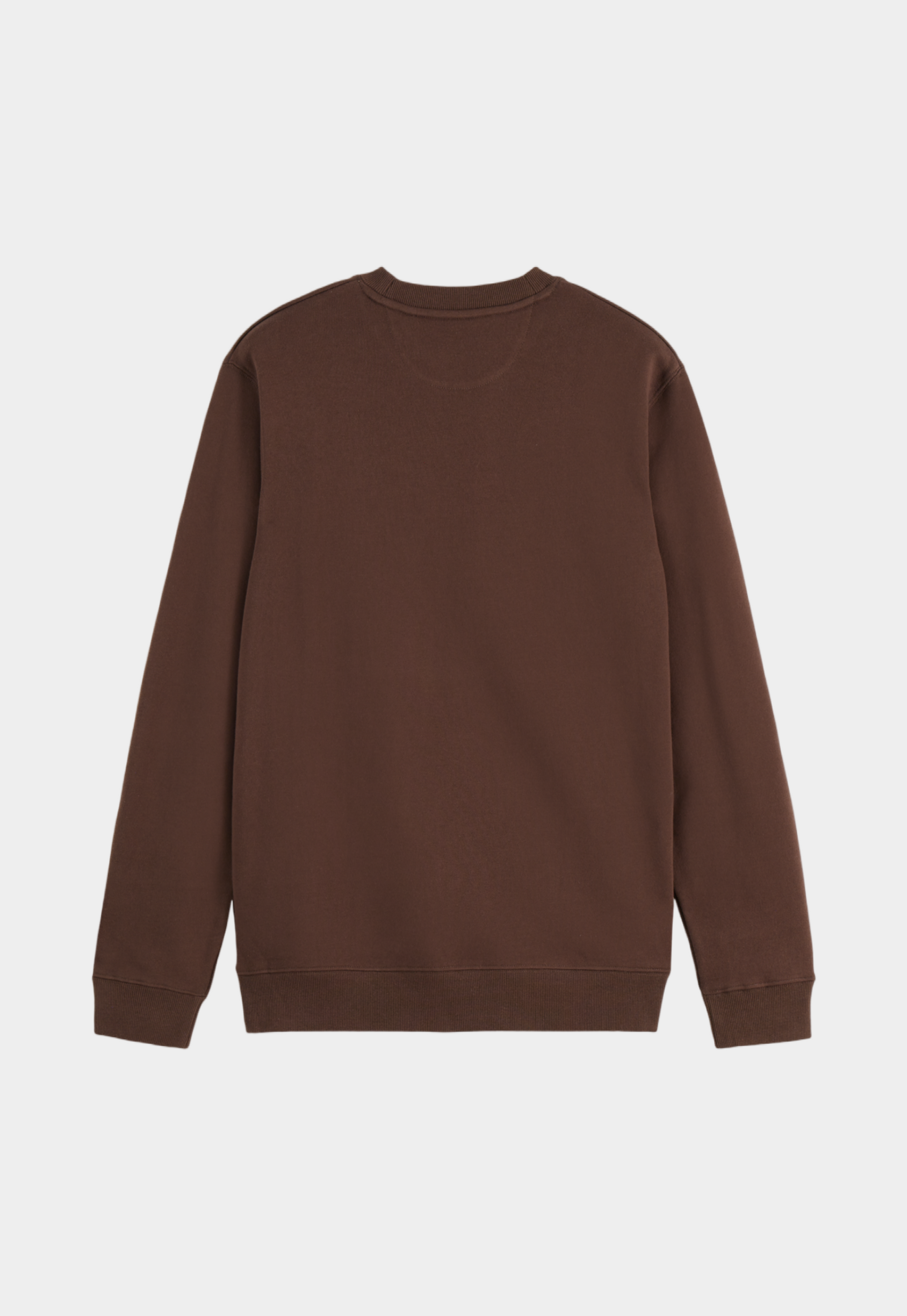 Dark Olive Green סווטשירט לוגו לגברים SCOTCH & SODA