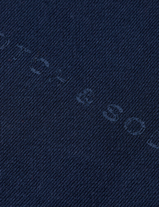 Midnight Blue סווטשירט עם לוגו לגברים SCOTCH & SODA