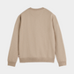 Beige סווטשירט עם לוגו לגברים SCOTCH & SODA