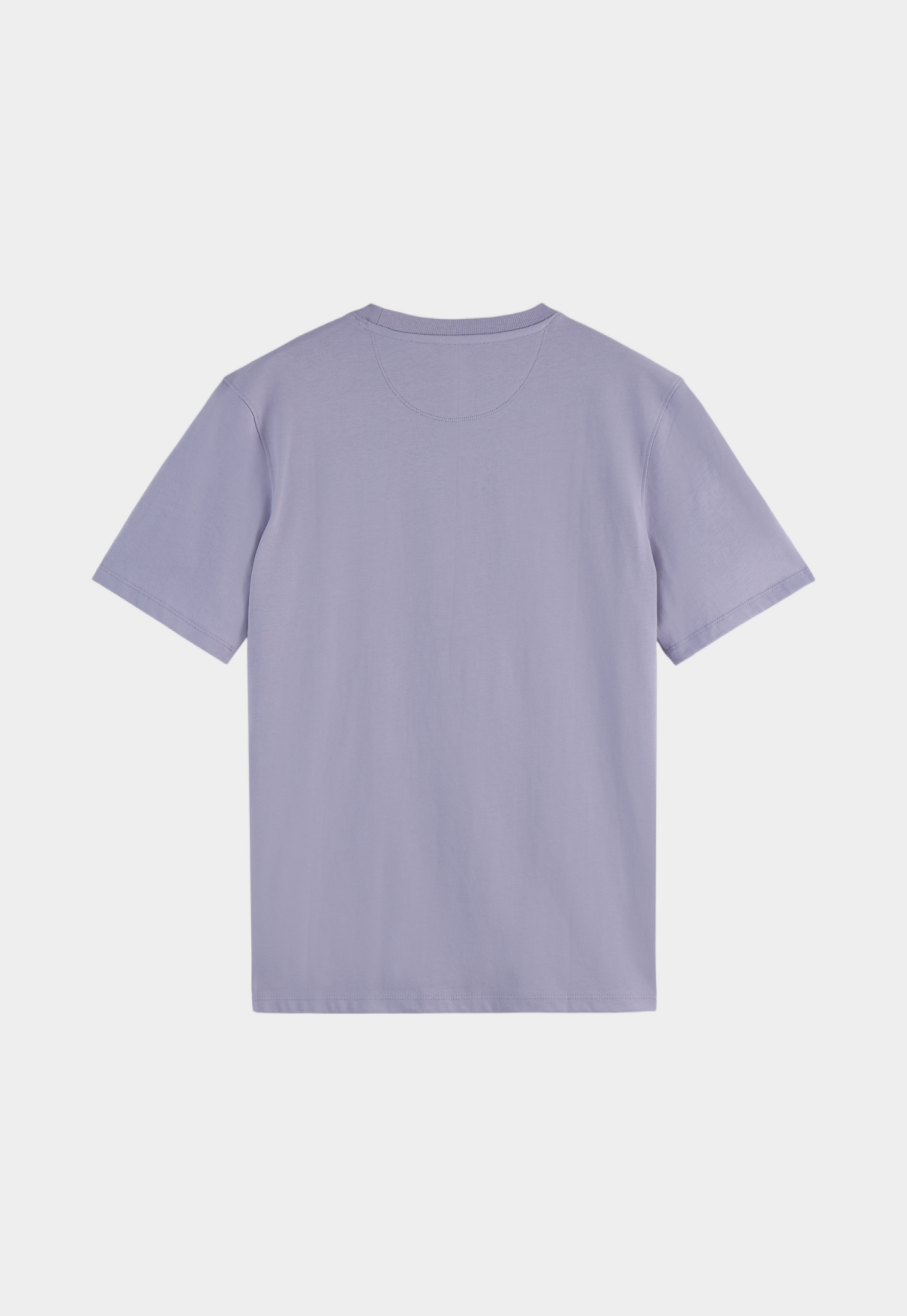 Lavender טי שירט קצרה עם לוגו לגברים SCOTCH & SODA