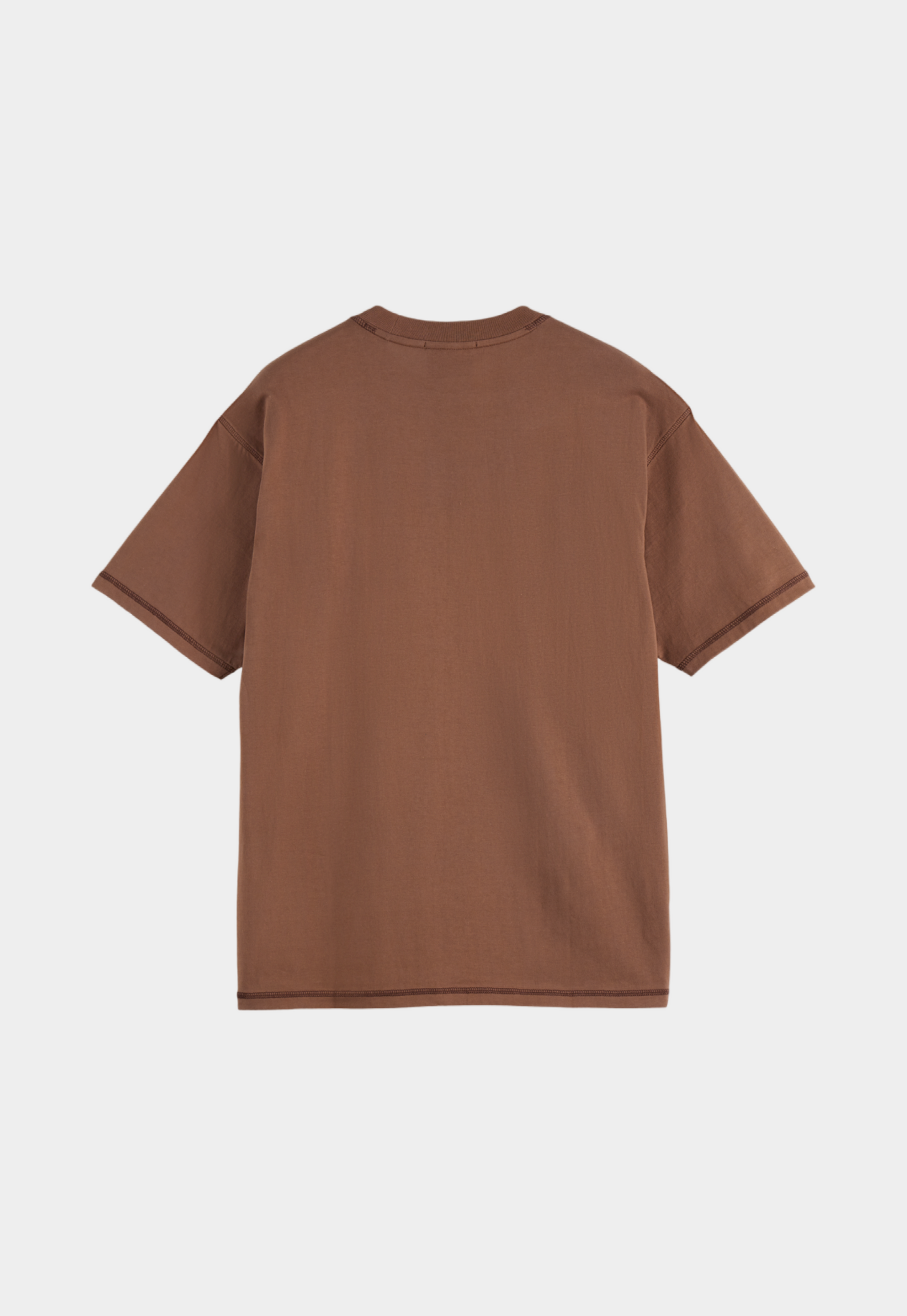 Lavender טי שירט קצרה עם לוגו לגברים SCOTCH & SODA