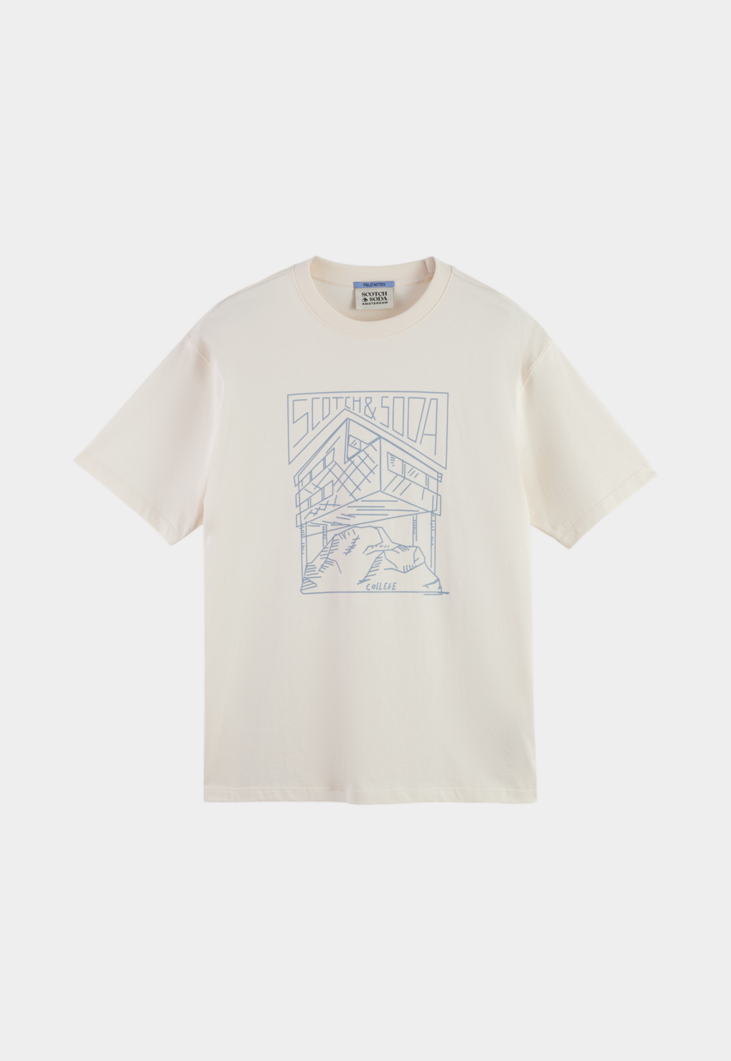 Lavender טי שירט קצרה לגברים SCOTCH & SODA