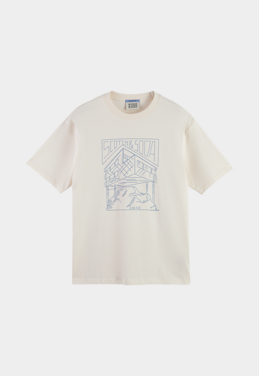 Lavender טי שירט קצרה לגברים SCOTCH & SODA