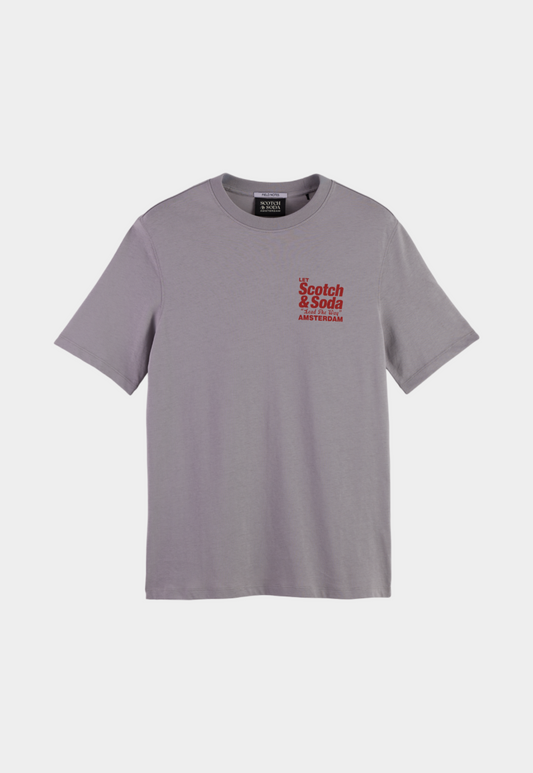 Lavender טי שירט קצרה לגברים SCOTCH & SODA