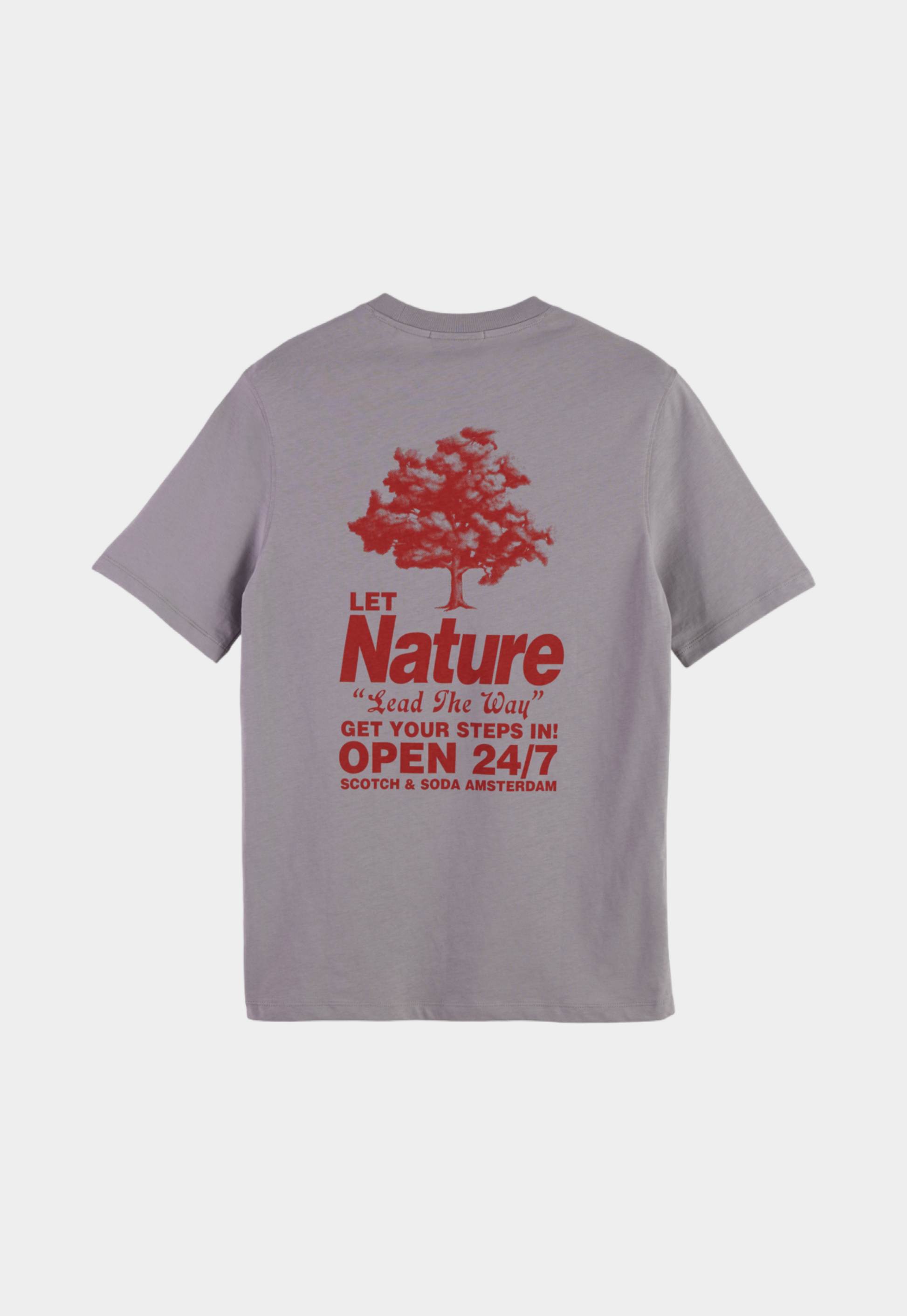 Lavender טי שירט קצרה לגברים SCOTCH & SODA