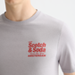 Gray טי שירט קצרה לגברים SCOTCH & SODA