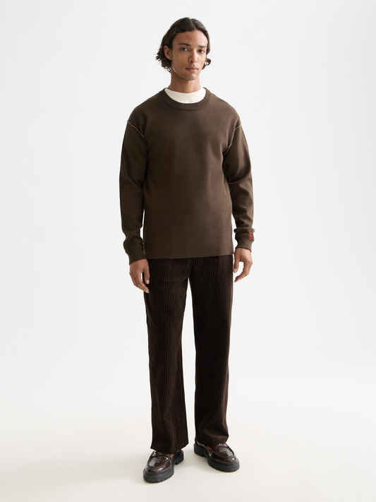 Black סריג לגברים Merino SCOTCH & SODA