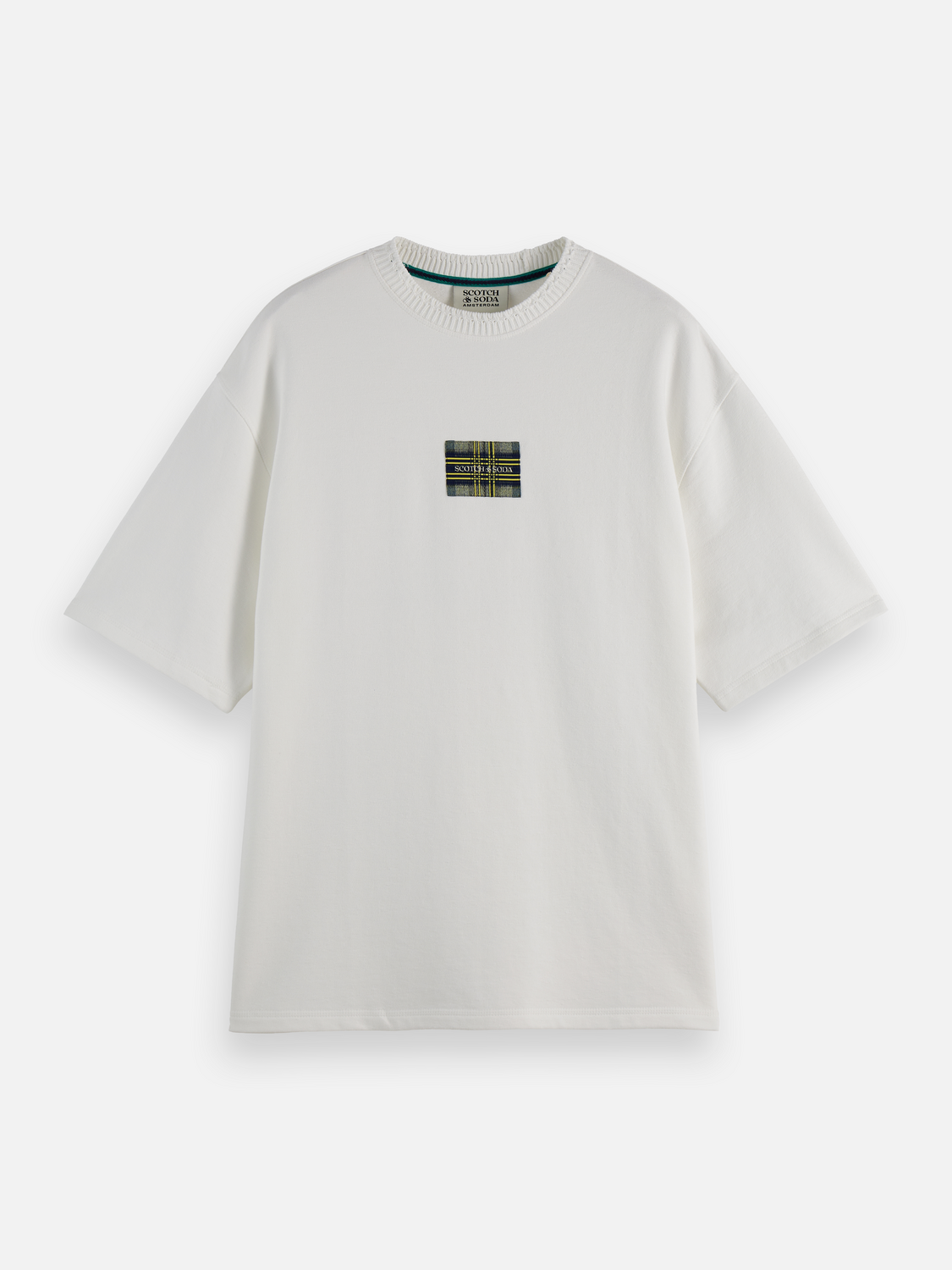 Lavender טי שירט קצרה לגברים Label SCOTCH & SODA