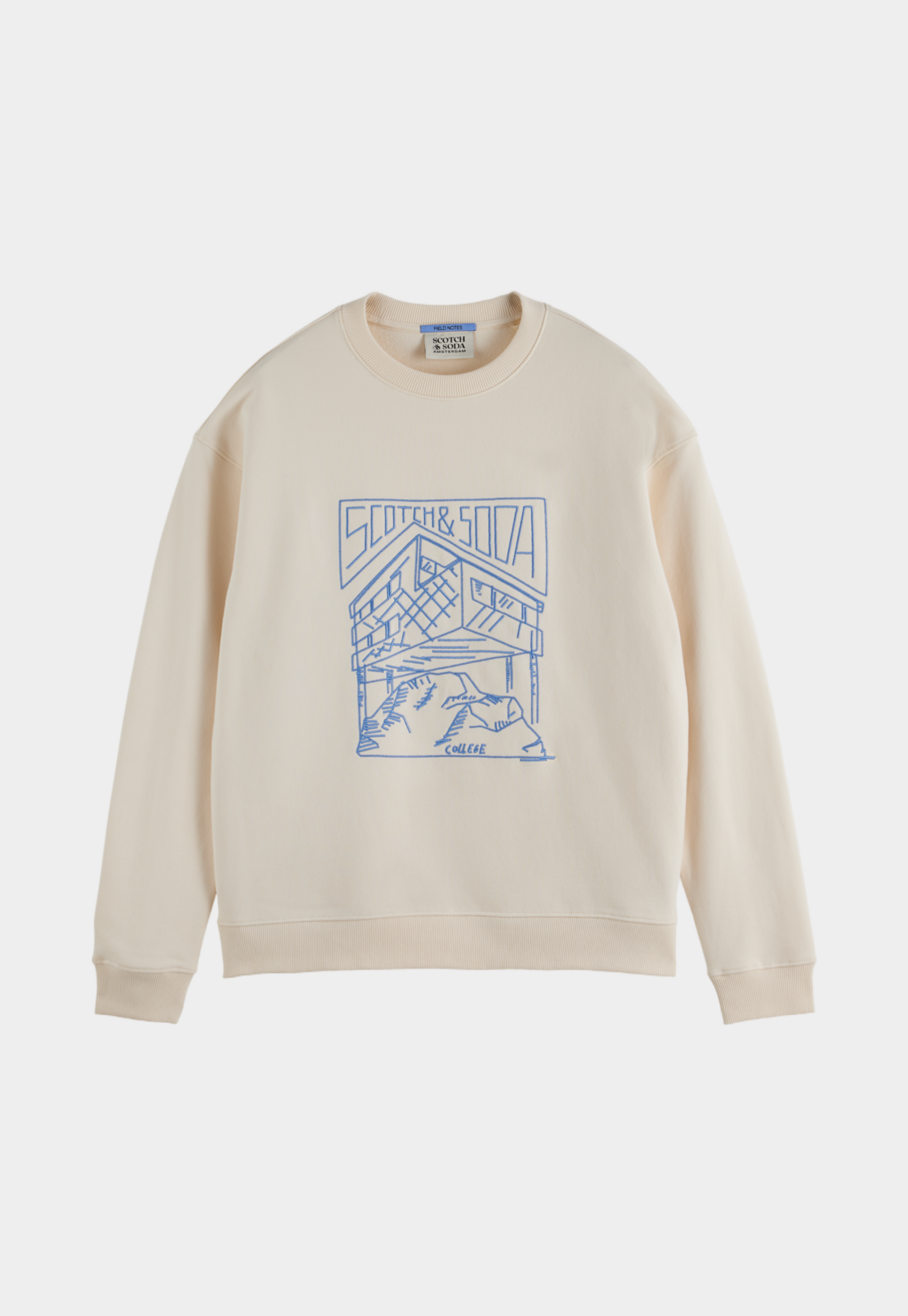 Light Gray סווטשירט לגברים SCOTCH & SODA