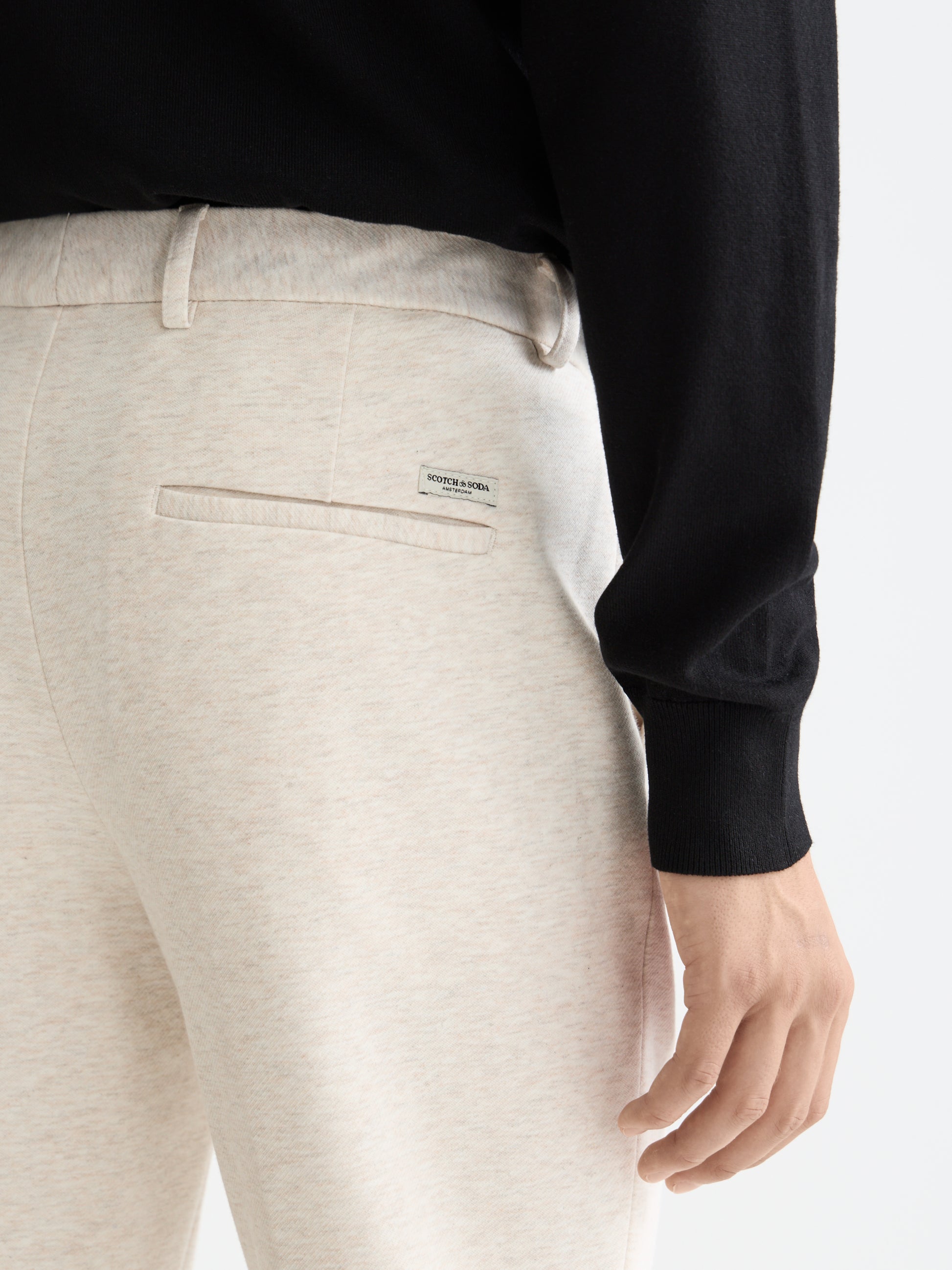 Black מכנסיים ארוכים לגברים Tailored SCOTCH & SODA