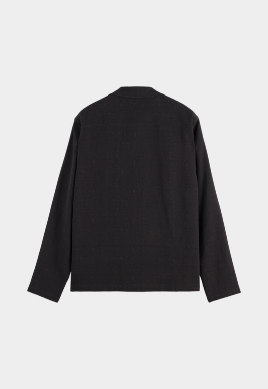 Lavender חולצה מכופתרת ארוכה לגברים Tonal SCOTCH & SODA