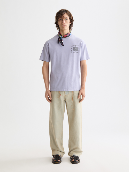 Lavender טי שירט קצרה לגברים SCOTCH & SODA