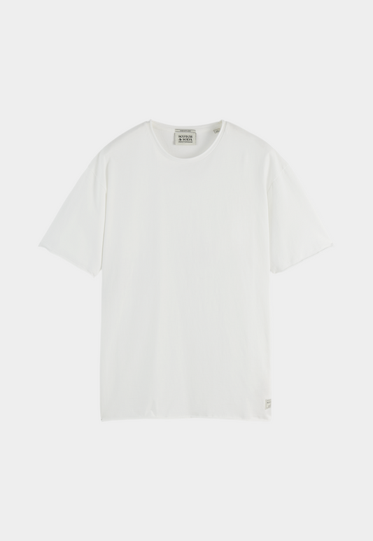 Lavender טי שירט קצרה לגברים Raw Edge SCOTCH & SODA