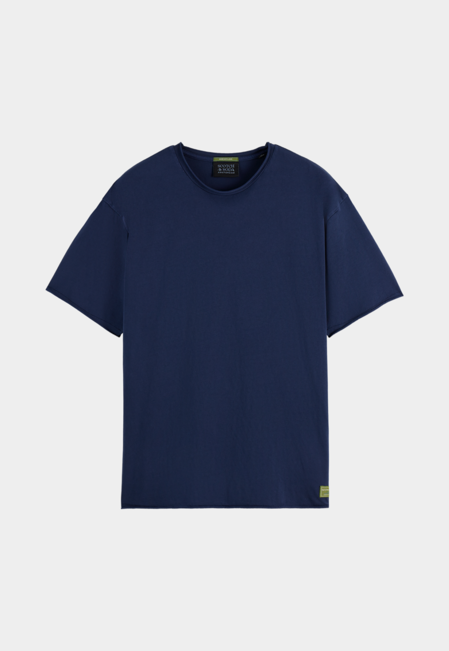 Lavender טי שירט קצרה לגברים Raw Edge SCOTCH & SODA