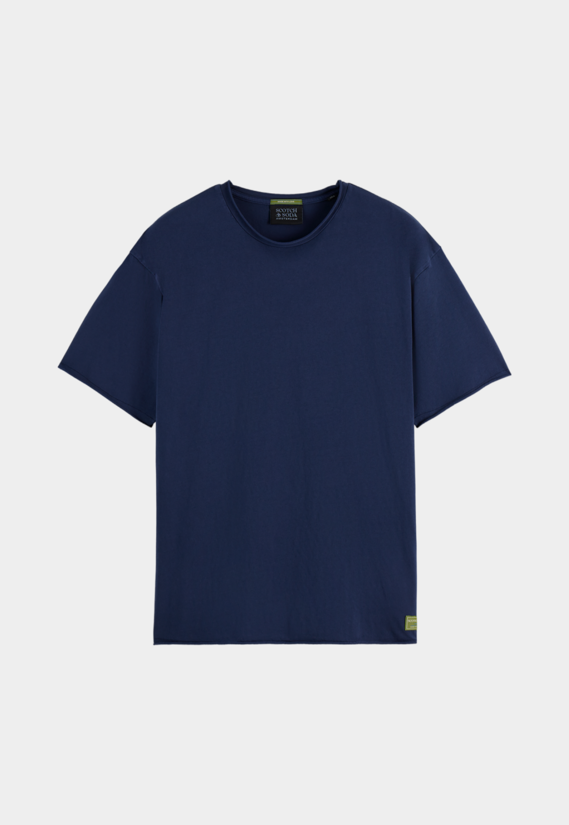 Lavender טי שירט קצרה לגברים Raw Edge SCOTCH & SODA