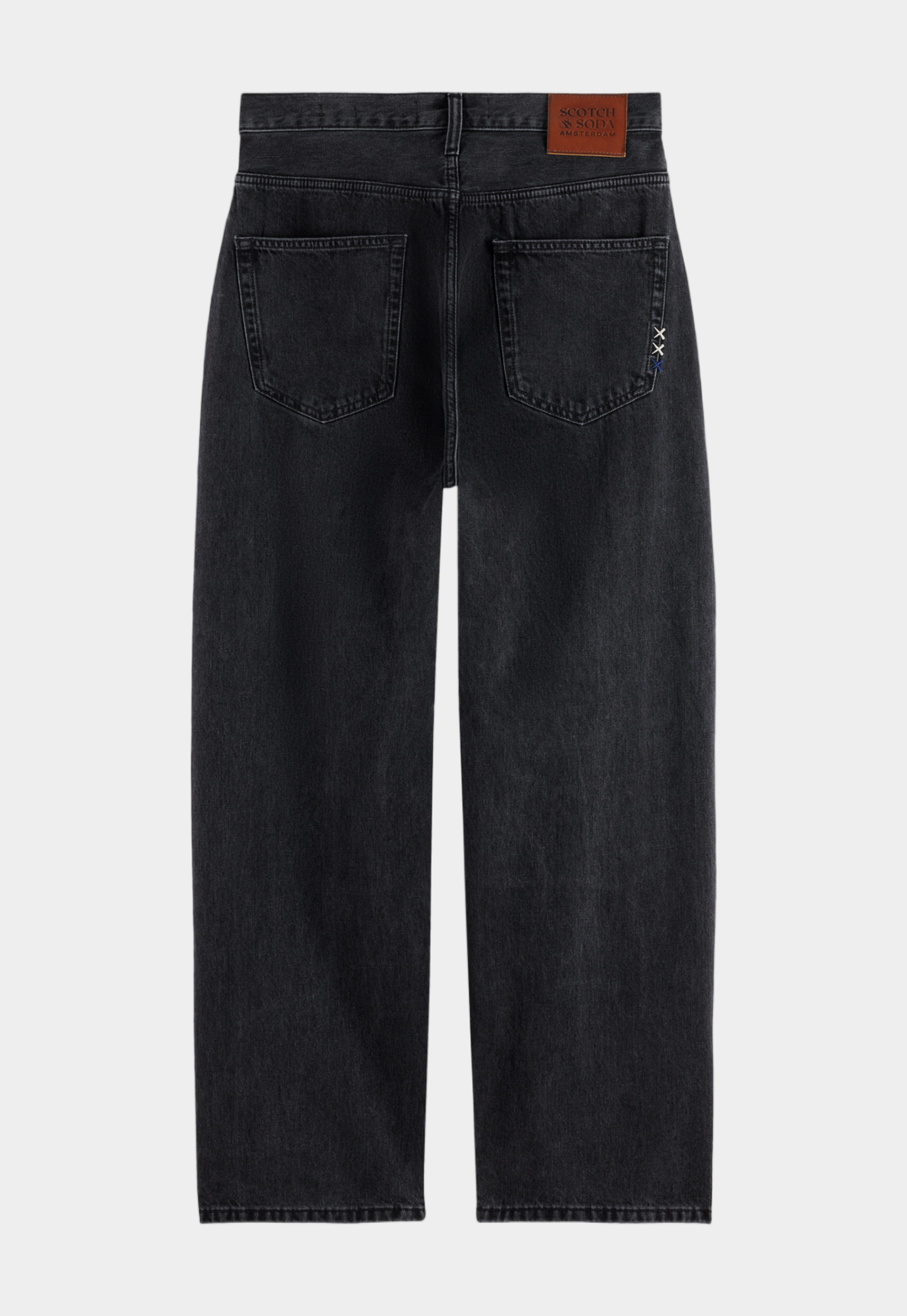 Black ג’ינס ארוך לגברים The Pitch – Loose Fit SCOTCH & SODA