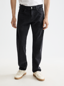 Black ג׳ינס ארוך לגברים The Zee – Straight Fit SCOTCH & SODA