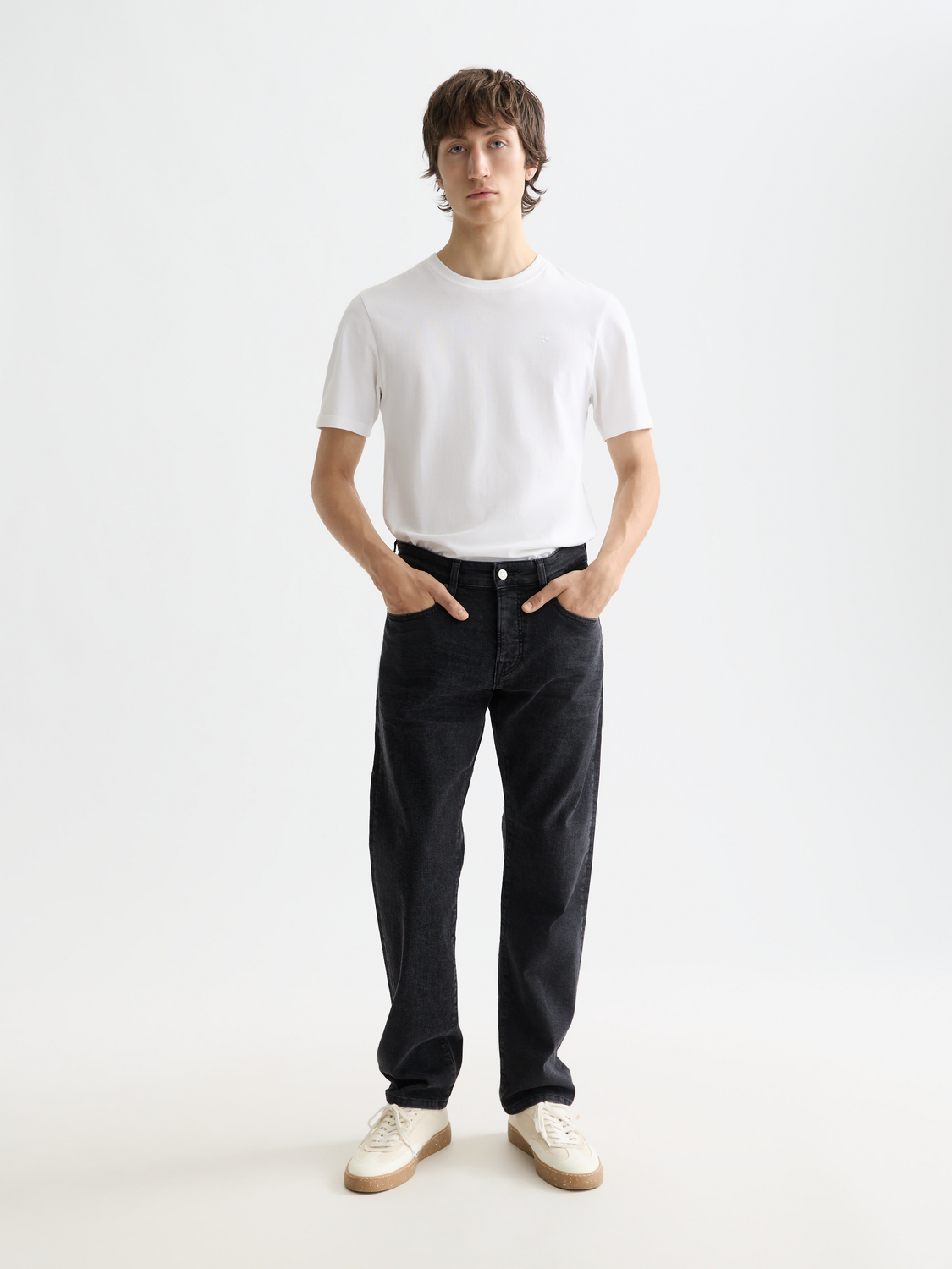 White Smoke ג׳ינס ארוך לגברים The Zee – Straight Leg SCOTCH & SODA