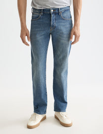 Dark Slate Gray ג׳ינס ארוך לגברים The Zee – Straight Fit SCOTCH & SODA