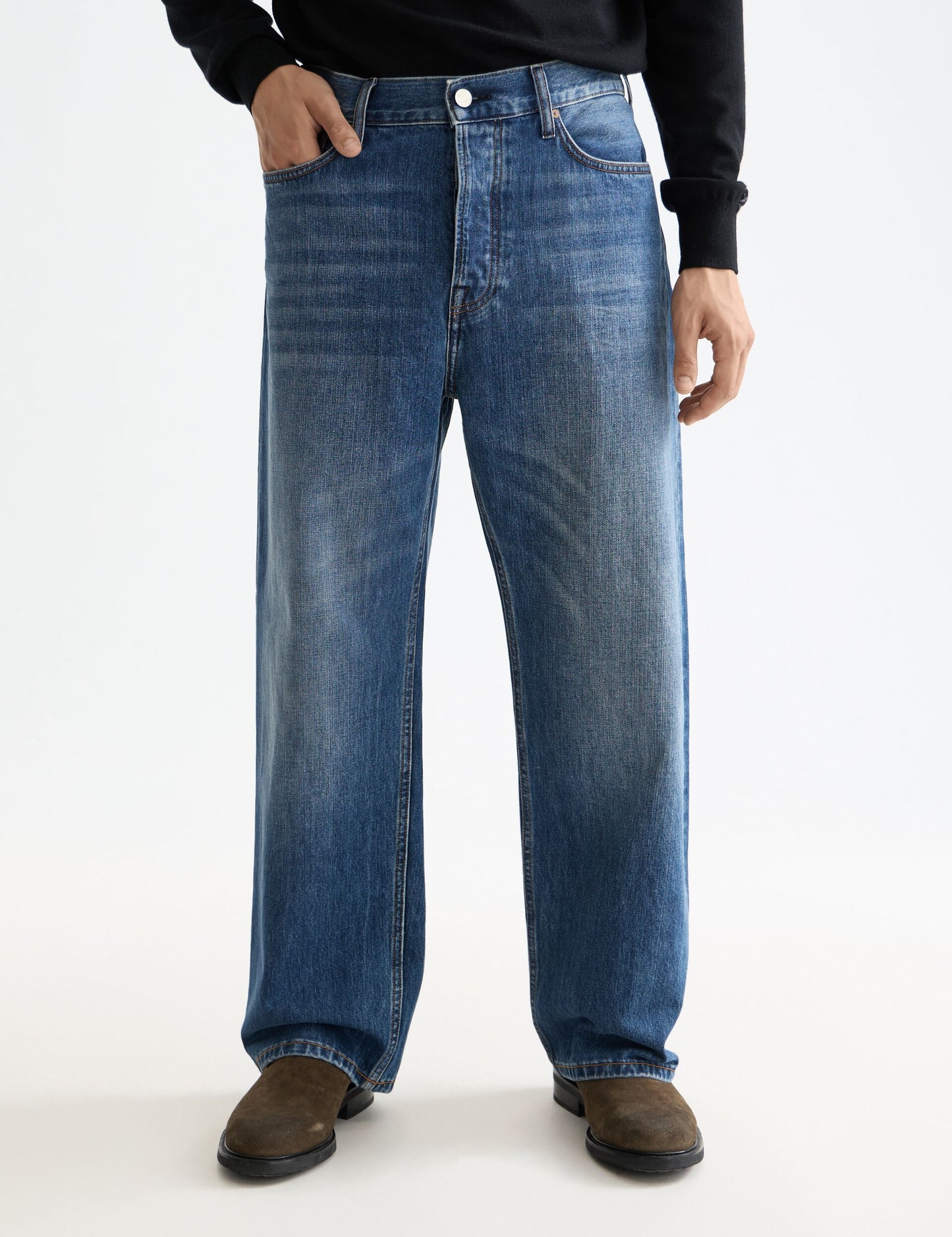 Lavender ג'ינס ארוך לגברים The Pitch – Wide Leg SCOTCH & SODA