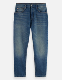Dark Slate Gray ג׳ינס ארוך לגברים The Dean – Loose Fit SCOTCH & SODA