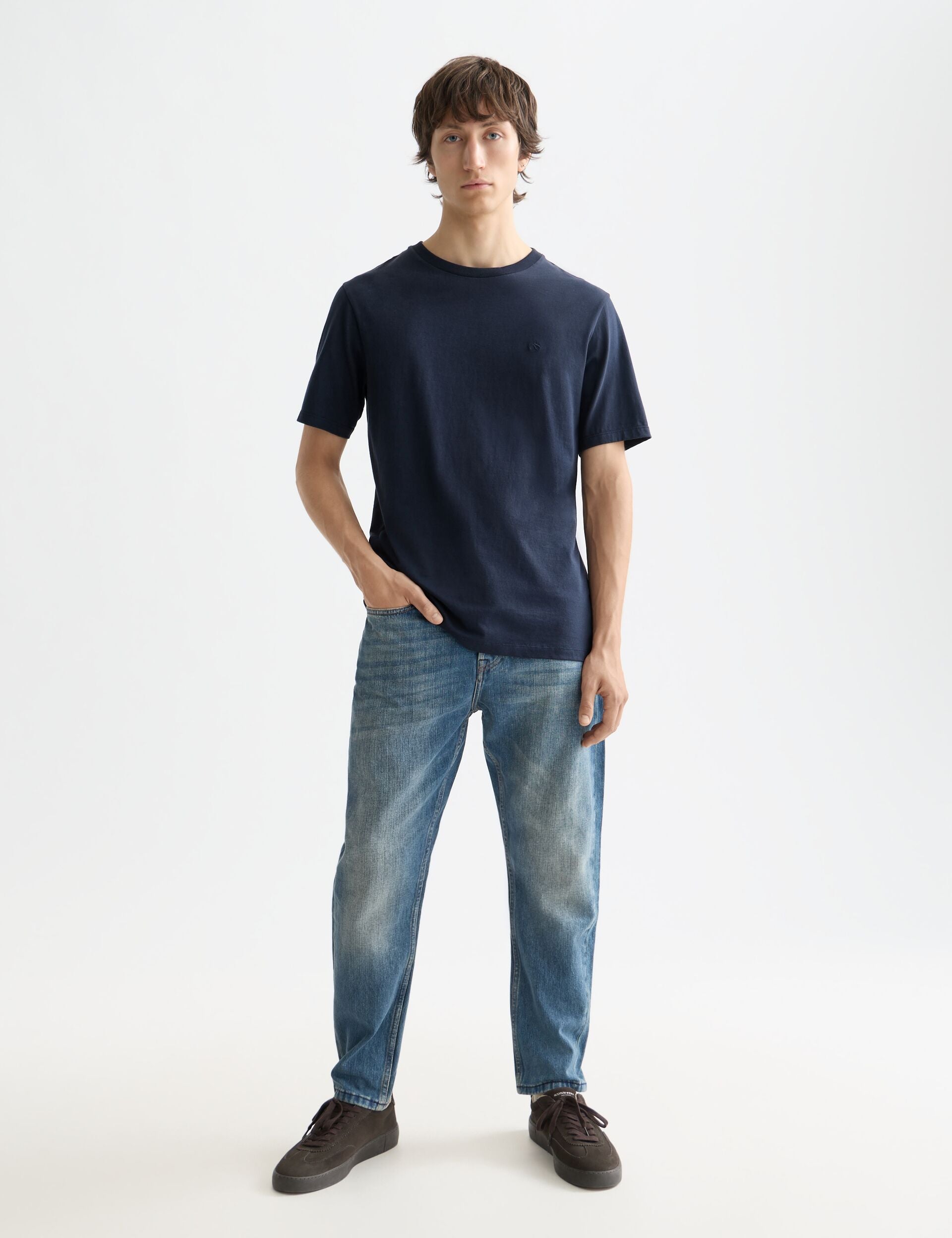 White Smoke ג׳ינס ארוך לגברים The Dean – Loose Fit SCOTCH & SODA