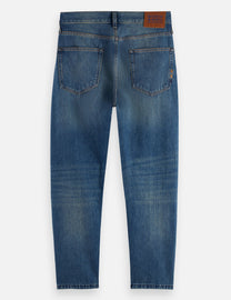 Dark Slate Gray ג׳ינס ארוך לגברים The Dean – Loose Fit SCOTCH & SODA
