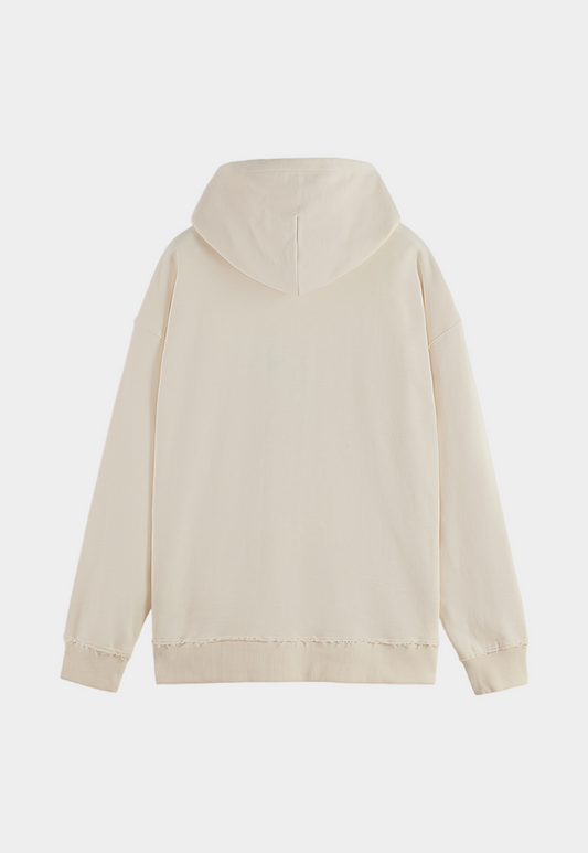 Beige קפוצ'ון עם הדפס לגברים SCOTCH & SODA