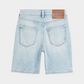 Light Gray מכנסי ג׳ינס ברמודה לילדים The Pitch SCOTCH & SODA