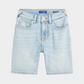 Light Gray מכנסי ג׳ינס ברמודה לילדים The Pitch SCOTCH & SODA