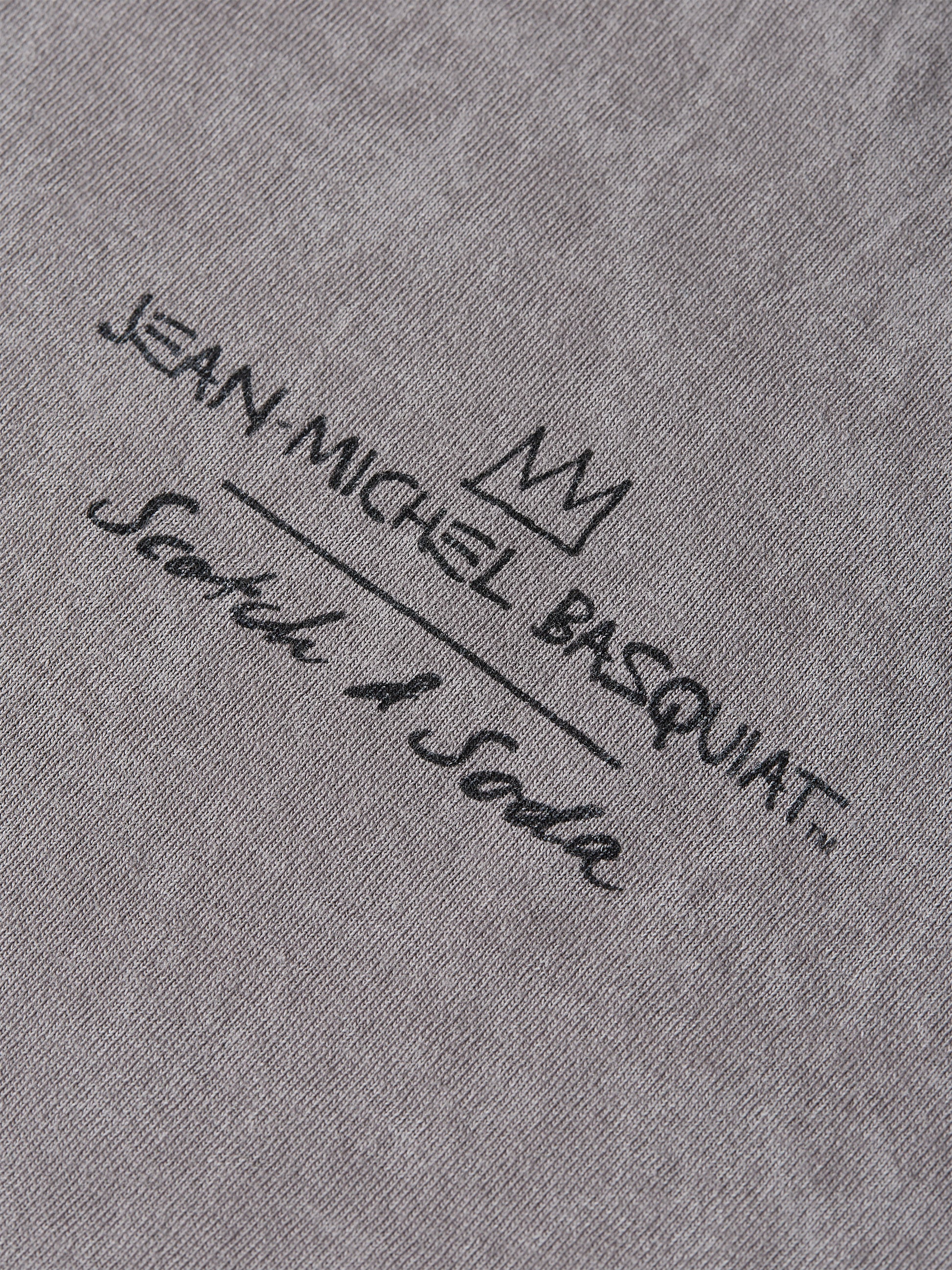 Light Slate Gray טי שירט קצרה לילדיםBasquiat Artwork SCOTCH & SODA