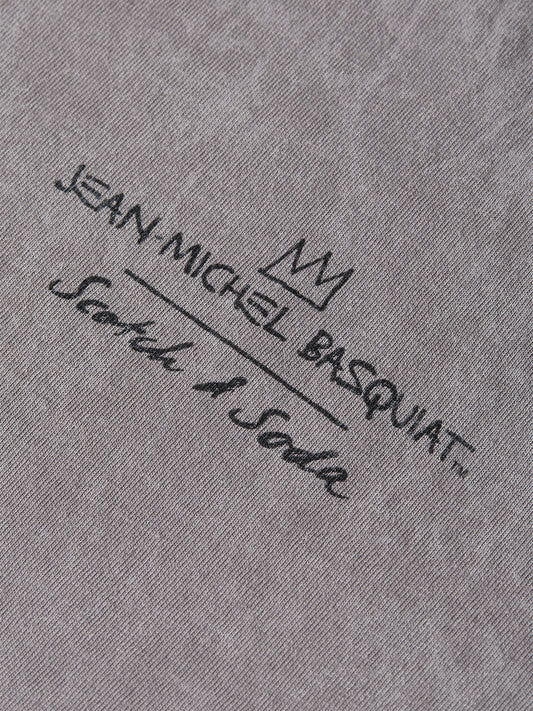 Light Slate Gray טי שירט קצרה לילדיםBasquiat Artwork SCOTCH & SODA