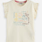 Light Gray טי שירט קצרה לילדים Front Artwork SCOTCH & SODA