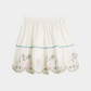 Lavender חצאית מיני לילדות Embroidered Hem Cotton Skirt SCOTCH & SODA
