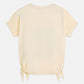 Antique White טי שירט קצרה לילדות Front Artwork SCOTCH & SODA