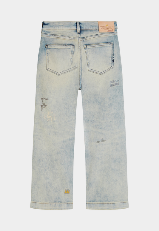 Gray ג׳ינס לילדים The Pitch - Scotch & Soda x Basquiat SCOTCH & SODA
