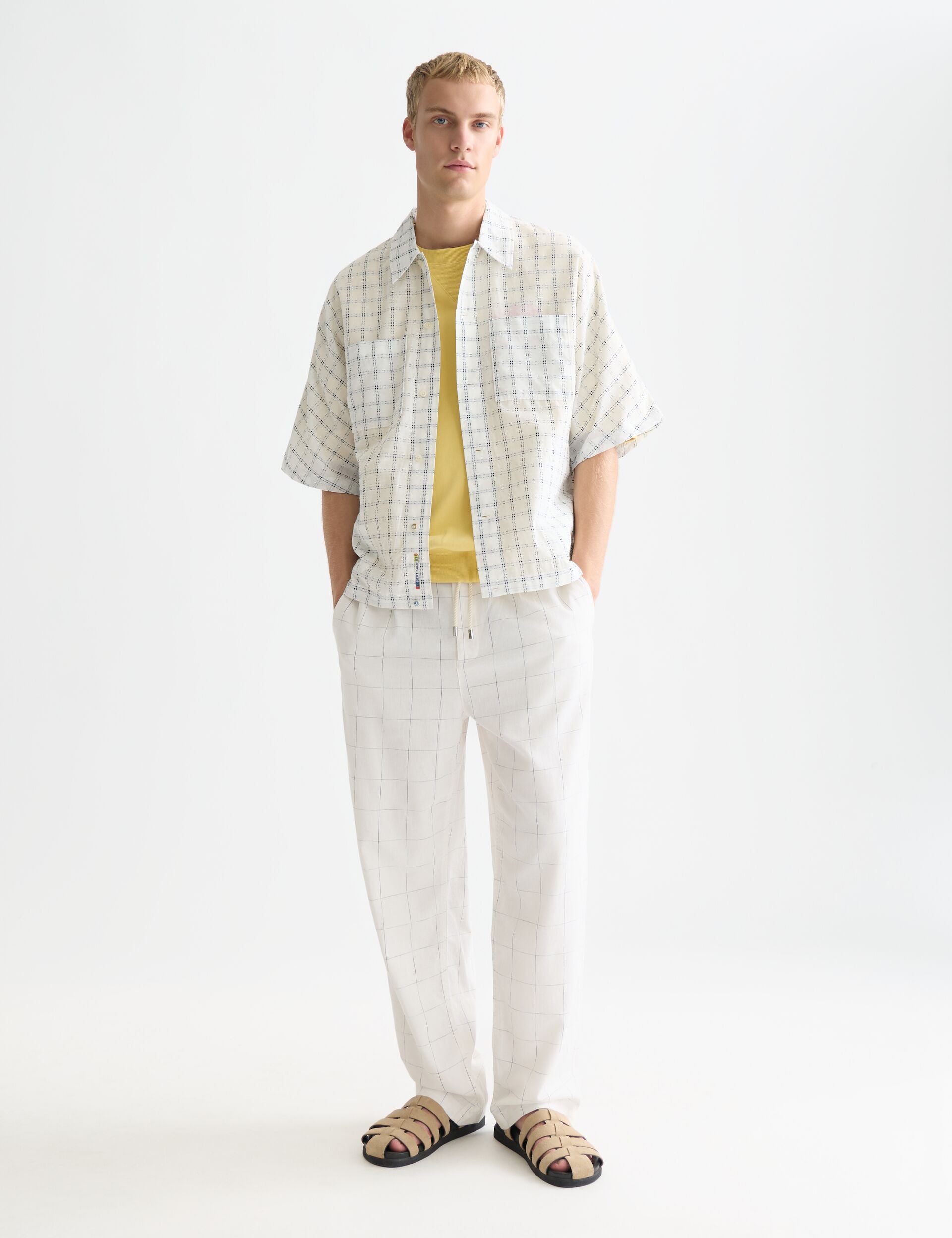 White Smoke מכנסיים ארוכים לגברים Tailored SCOTCH & SODA