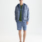 White Smoke מכנסיים קצרים לגברים Fave Printed Tencel SCOTCH & SODA