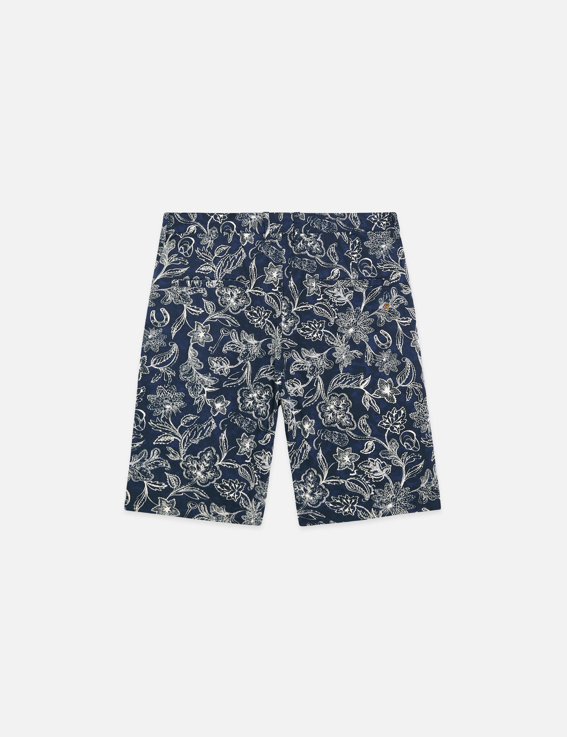 Dim Gray מכנסיים קצרים צ’ינו לגברים Stuart Printed SCOTCH & SODA