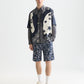 White Smoke מכנסיים קצרים צ’ינו לגברים Stuart Printed SCOTCH & SODA