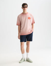 White Smoke שורט בגד ים לגברים Solid Midlength Swim Shorts SCOTCH & SODA