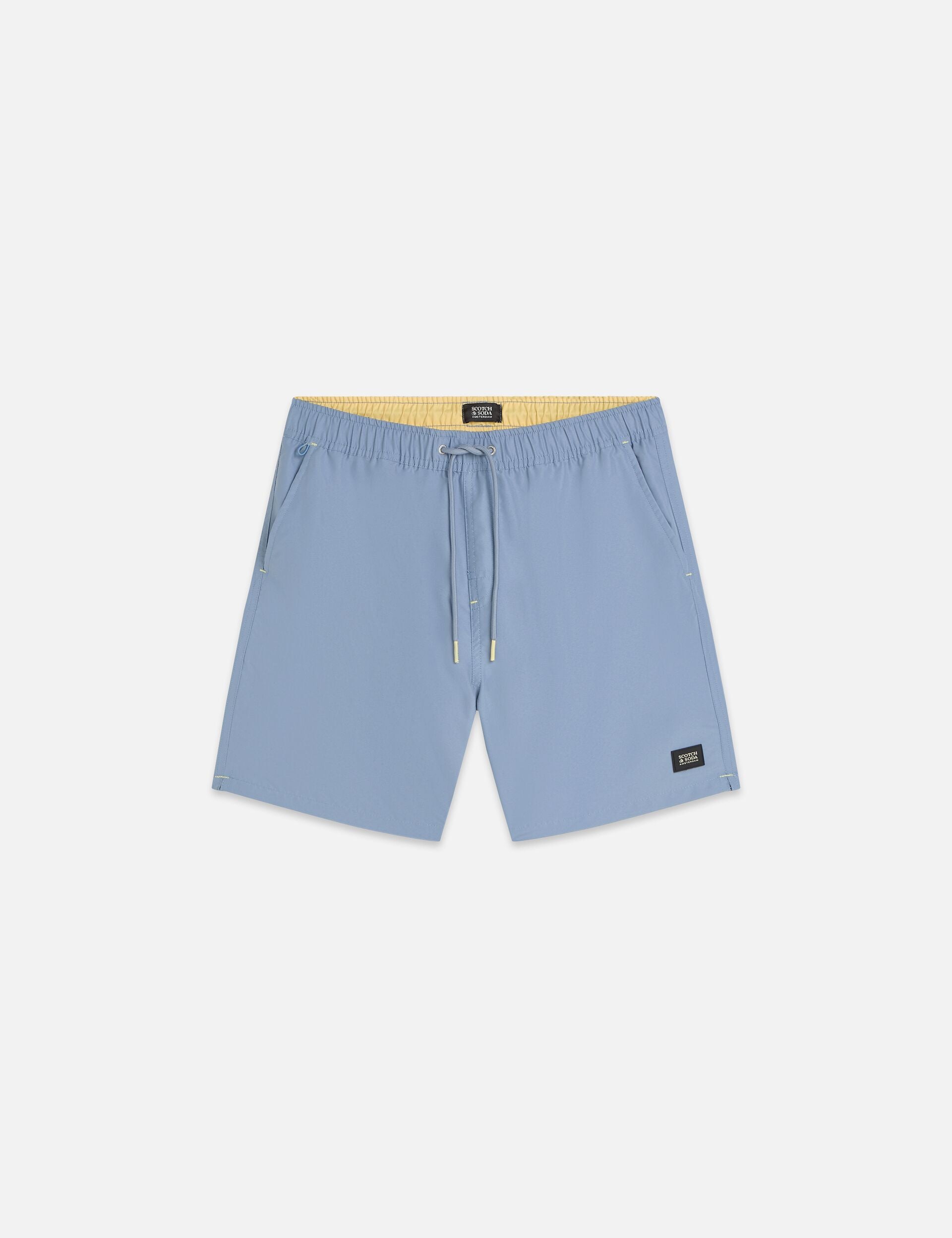 Dark Gray בגד ים לגברים Solid SCOTCH & SODA