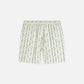 Antique White בגד ים לגברים Printed Mid-Length Swim Shorts SCOTCH & SODA