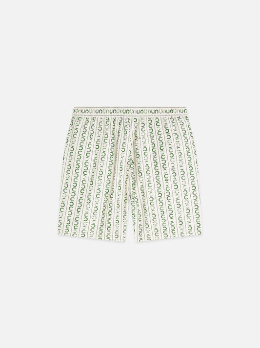 Antique White PRINTED MIDLENGTH SWIM SHORTS בגד ים SCOTCH & SODA