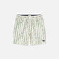 Antique White בגד ים לגברים Printed Mid-Length Swim Shorts SCOTCH & SODA
